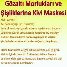 Goz Alti Morluk Ve Sisliklerine Kivi Maskesi Saglik Saglik Saglikhaberleri Health Healthnews Saglikhaberleri Saglik Gozler Cilt Bakimi