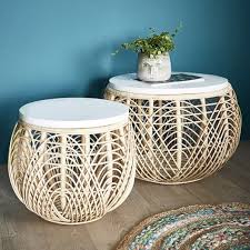 Table Basse En Rotin Zodio Table Basse Magasin Deco