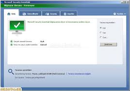 Microsoft Security Essentials Ekran Goruntusu Gezginler
