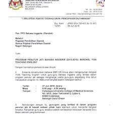 View this message in english. English Corner Program Penutur Jati 2013 2015 Bengkel Fun Teaching English