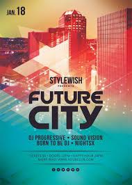 Flyerfolio A Showcase For Awesome Flyer Designs Flyer Design Future City Flyer