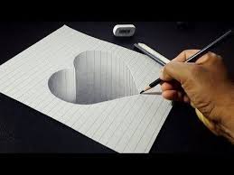 3d art drawing art drawings sketches simple pencil art drawings easy drawings people drawings drawing ideas artwork drawings geometric drawing mandala drawing. How To Draw 3d Stone Heart Easy 3d Drawing For Kids Youtube Easy 3d Drawing 3d Art Drawing 3d Drawings