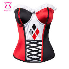 Maybe you would like to learn more about one of these? 21691 Sexy Harley Quinn Costumes Corset Steampunk Corsets Bustiers Guangzhou Lingerie Manufacturer Wholesaler