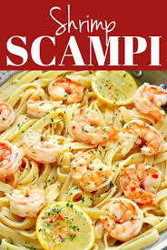 This Easy Shrimp Scampi Is Ready To Serve In Just 15 Minutes Fresh Flavors Of Garlic And Lemon Complement T In 2020 Vegetarian Recipes Healthy Recipes Seafood Recipes