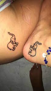 Matching Elephant Best Friend Tattoos Bestfriendtattoos Matching Best Friend Tattoos Friend Tattoos Friendship Tattoos