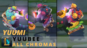 Yuubee Yuumi All Chromas - League of Legends - YouTube