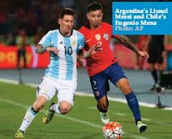 Guzman corujo vs eugenio mena. Argentina Finally Score A Few Goals In Victory Over Chile Pressreader