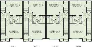 The view is the same as the magazine view. Attractive 4 Plex House Plan 60560nd Architectural Designs House Plans