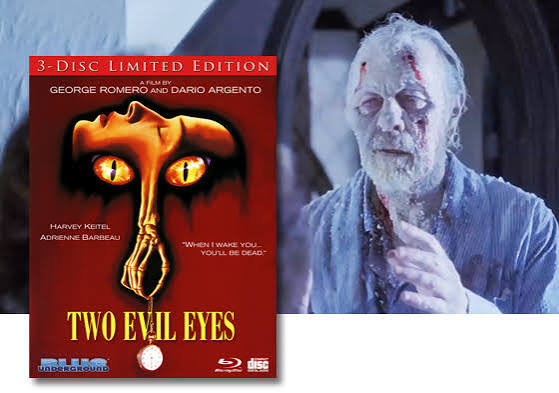 Dario Argento and George Romero's TWO EVIL EYES 3-Disc Limited Edition / 4K  Restoration Available October 29th – We Are Movie Geeks