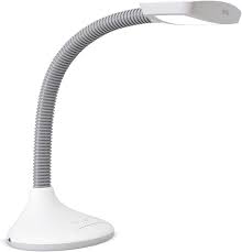 The full spectrum lighting is like natural daylight, improving clarity as well as mood, all in an energy efficient bulb. Amazon Com Verilux Smartlight Full Spectrum Led Desk Lamp With Adjustable Brightness Flexible Gooseneck And Integrated Usb Charging Port Reduces Eye Strain And Fatigue Ideal For Readers Artists Crafters Home Improvement
