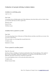 Birthday Invitation Letter Template Party Invite Template Birthday Party Invitation Templates Email Party Invitations