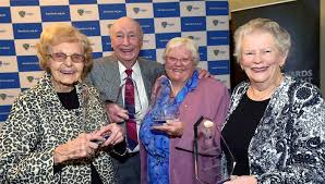 Everyone was bowled over by Edna Harding