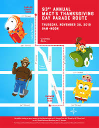 But there were fears the macy's thanksgiving day parade could be hit by strong winds which result in its giant balloons being grounded. 2019 Macy S Thanksgiving Day Parade Lineup And Route Map