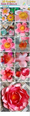 Download 15,123 rose petals free vectors. Rose Dahlia 3d Paper Flowers Svg Dxf Eps And Png Files 194540 Cut Files Design Bundles
