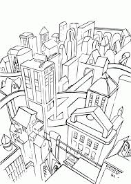 Here's a list of the best unique, easy and advanced coloring pages for adults. City Coloring Page Coloring Home
