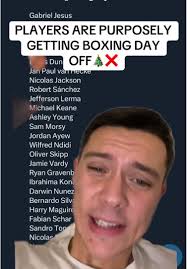 1 Yellow Away from Missing Boxing Day