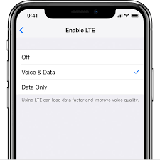 About The Lte Options On Your Iphone Apple Support