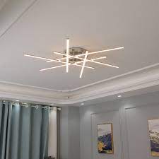 In a dining room, a beautiful chandelier will create a sense of class and formality. Modern Ceiling Led Ceiling Lights For For Living Room Bedroom Kitchen Ceiling Lamps Chrome Plating Indoor Lighting Fixture Ceiling Lights Aliexpress