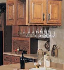 Kraftmaid S Stem Glass Holders Can Be Installed Anywhere Perfect For Entertaining And Prepa Small Kitchen Storage Home Decor Kitchen Kitchen Storage Solutions