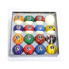 Marble Swirl Pool Ball Set Pool Ball Billiards Ball