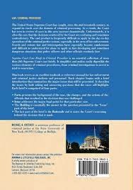Add a gift receipt with prices hidden. Buy Supreme Court Case Briefs In Criminal Procedure Book Online At Low Prices In India Supreme Court Case Briefs In Criminal Procedure Reviews Ratings Amazon In