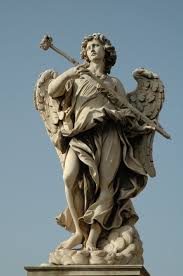 Rome Castle St Angelo Statue On The Bridge Estatua Anjos Esculturas