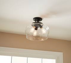 Isn't that flush mount light simple and stunning?? Savoy House Octave 3 Light Semi Flush Ceiling Light In Black Ceiling Lights Semi Flush Ceiling Lights Flush Ceiling Lights