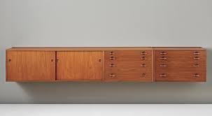 Dining table for kitchen 04. Hans J Wegner Wall Mounted Sideboard And Drawer Unit 1950s Teak Oak Brass 49 7 X 310 4 X 49 Cm 19 5 8 X 122 1 4 X 19 1 Drawer Unit Cabinet Makers Wegner