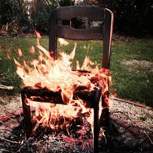 Feuerstuhl Feuer Stuhl Stuhle Feuer Geschoss