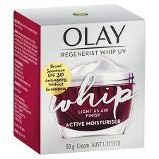 Olay regenerist whip uv spf30 moisturiser. Buy Olay Regenerist Whip Uv Spf Face Cream Moisturiser 50g Online At Chemist Warehouse