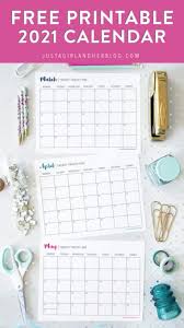 The printable calendars are the best tool for organizing the tasks and maintaining the daily schedule. Free Printable 2021 Calendar Abby Lawson