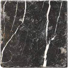 It adds splendor to any bathroom, fireplace or floor. Dx 1115 4x4 Nero Marquina Marble Tile Tumbled Stone Dock Design Stone Tiles Medallions And Slabs