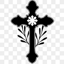 Black cross and white flower vector art transparent background png clipart. Cross Clipart Png Images Vector And Psd Files Free Download On Pngtree