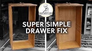 Take out the rear access door or module. Super Simple Broken Drawer Hack Youtube