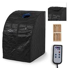 Saunas Bellavie Portable Personal Folding Home Steam Sauna Therapeutic Xlarge Full Body W Foldable Chair Che Steam Sauna Home Steam Sauna Portable Hot Tub