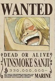 See more of one piece save poster buronan on facebook. Vinsmoke Sanji New Wanted Poster Topi Jerami Gambar Bajak Laut