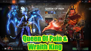 Dota 2 Unboxing Demo Arcana Wraith King And Queen Of Pain Youtube