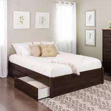 Maybe you would like to learn more about one of these? Queen Select 4 Post Platform Bed With 4 Drawers Prepac Mfg