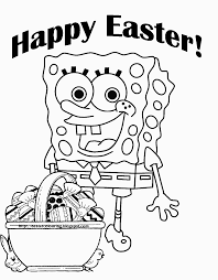 Butterfly coloring book (kids activity book). Spongebob Easter Bunny Coloring Page Coloring Home