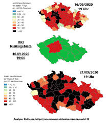 Rki weist neue risikogebiete aus: Risklayer On Twitter Czechia Coronavirus Update 21 09 Eng Things Not So Peachy With Over 123 New Cases Per 100 000 Ppl In 7 Days The Diagram Shows The Rki Risk Zones And New