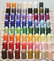 New Brother 63 Colors Embroidery Thread Set 1100yards 40wt Polyester Threads From Threadnanny