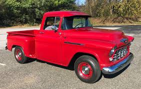 Image result for Red 1956 Truck