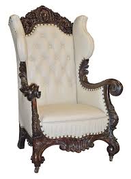 Karpen of california mid century horn chair. Karpen Winged Back Chair W Leather Upholstery Www Halhunt Com Upholstered Furniture Leather Upholstery Bedding Sets