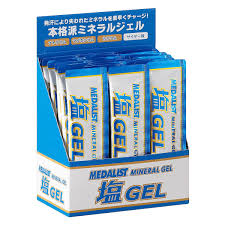 Amazon.co.jp: MEDALIST メダリスト 塩ジェル 1箱(20袋入り) 【マラソン トレイルランニング トレラン ランニング 行動食  補給食 ミネラル 塩分補給 熱中症対策 部活】 : ドラッグストア