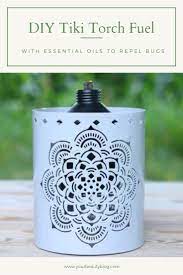 How To Make Homemade Diy Tiki Torch Fuel With Essential Oils This Is Great For Backyards To Repel Diy Mosquito Repellent Diy Bug Repellent Repellent Homemade