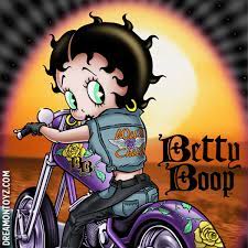 Pin On Biker Betty Boop Graphics Greetings
