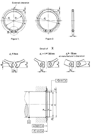 din 471 retaining rings for shafts