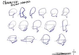 5 characters are riding bicycles across town, here you will be drawing 5 characters on bicycles plus the crowd around the town in one frame. Character Head Shapes Cartoon Drawings Cartoon Character Design Cartoon Head