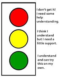 Focus On Traffic Light Self Assessment Examples Formative Assessment Teacher Toolkit