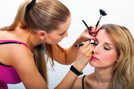 how a professional makeup artist works